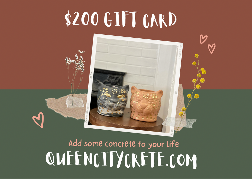$200 Gift Card to Queen City ‘Crete