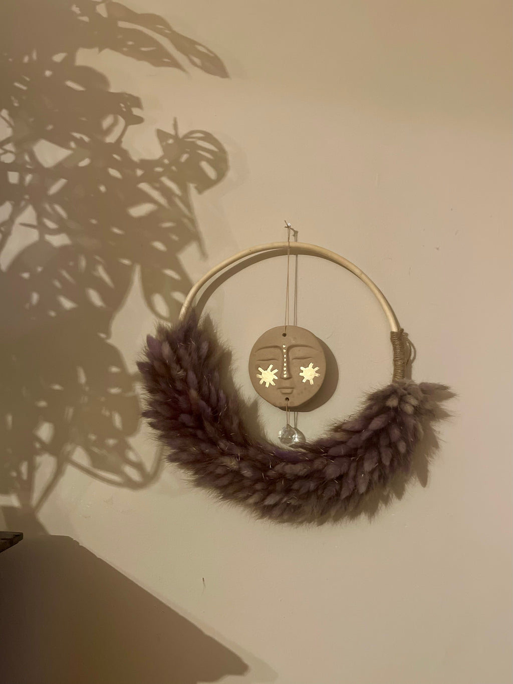 Luna suncatcher door wreathe