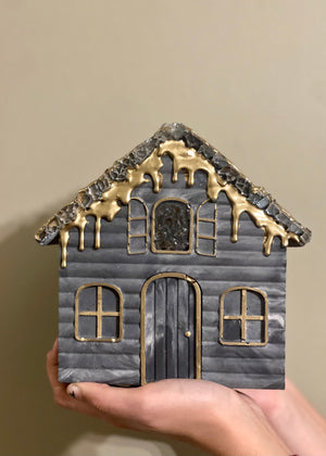 Custom gingerbread house