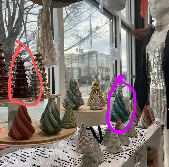 Trees from Winnie’s boutique