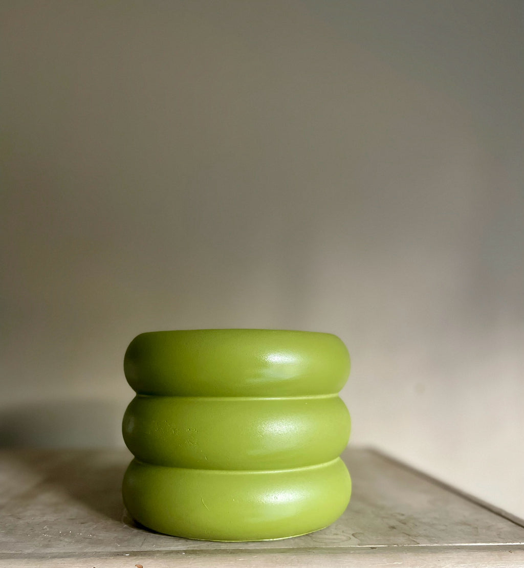 Avocado Green Bubble Planter