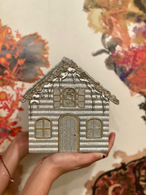 QCC Silver Gingerbread House 2023 Edition