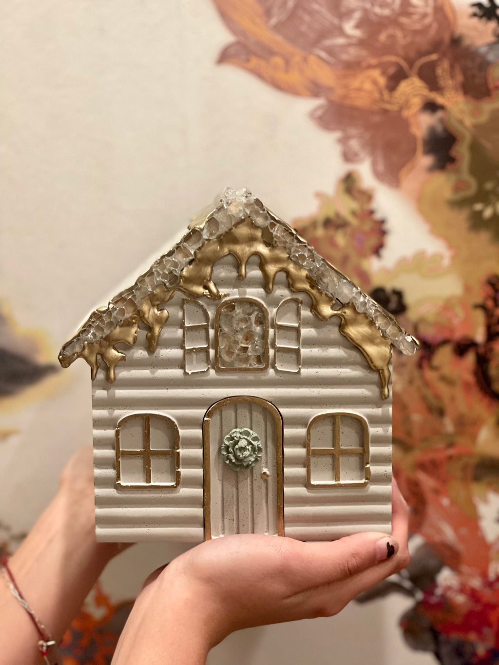 QCC White Gingerbread House 2023 Edition