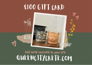 $100 Gift Card to Queen City ‘Crete