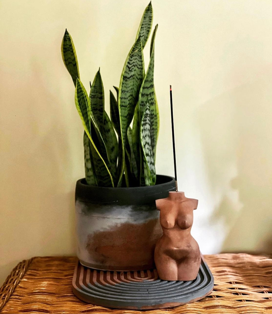 incense in plant pots Au Natural Woman's Body Incense Holder – Queen City 'Crete