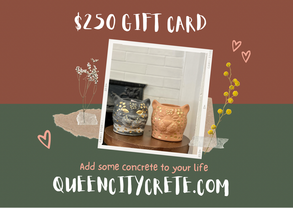 $250 Gift Card to Queen City ‘Crete