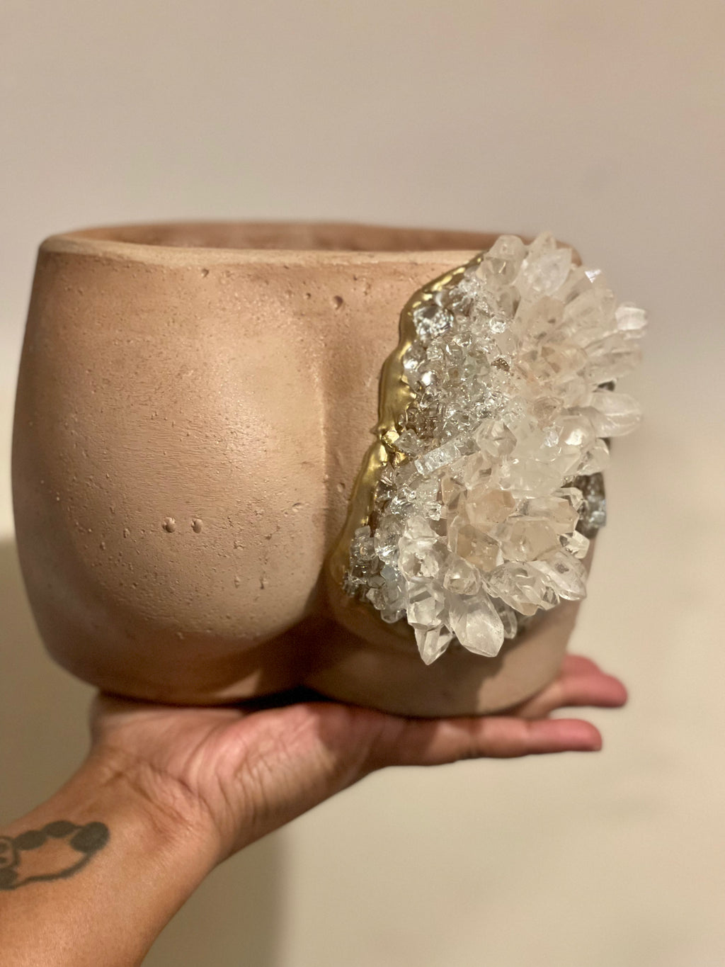 LG  Brown Geode Booty